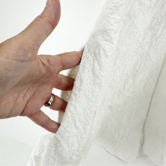 ✅ LILLY PULITZER JUBILEE WHITE COLLARED SLEEVELESS DRESS SIZE 2 WITH POCKETS - Picture 3 of 9